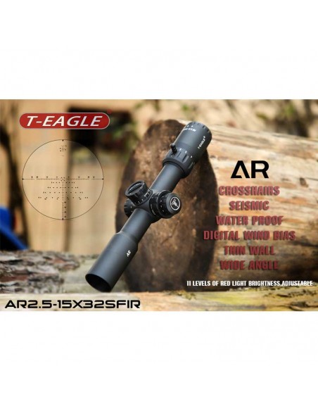 Puškohled AR 2,5-15x32 SFIR HFT