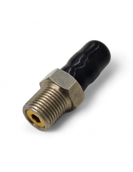 Male quick coupling with non-return valve