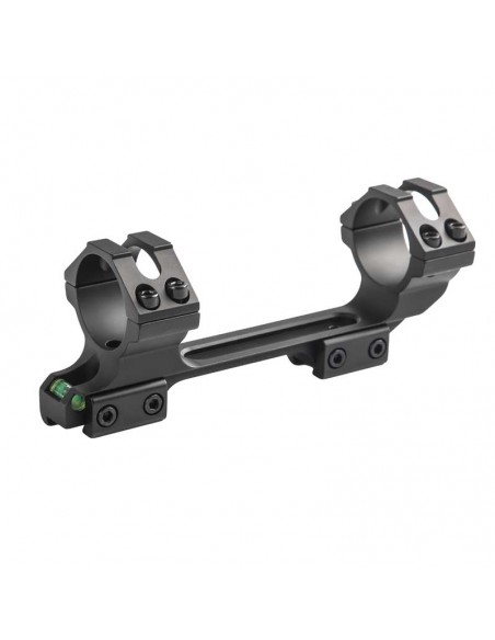 One-piece mounting 30mm / 25,4mm(1") on 11mm rail with BUBBLE LEVEL
