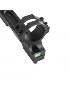 One-piece mounting 30mm / 25,4mm(1") on 11mm rail with BUBBLE LEVEL 2