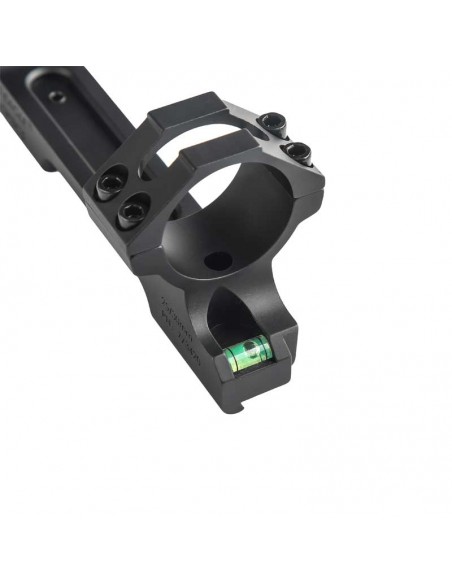 One-piece mounting 30mm / 25,4mm(1") on 11mm rail with BUBBLE LEVEL