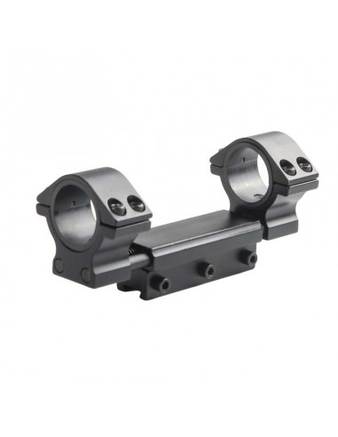 One-piece mounting on weaver (picatinny) rail 30mm/25,4mm(1") with SLIDE