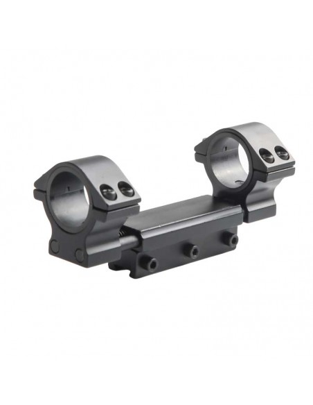 One-piece mounting on weaver (picatinny) rail 30mm/25,4mm(1") with SLIDE