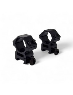 Mounting two-piece 25.4mm (1") on weaver (picatinny) - LOW