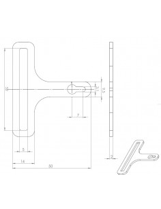 Mirage band carrier (front and back part) 2