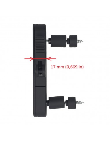 Space rollers for adjustable recoil pad mechanics