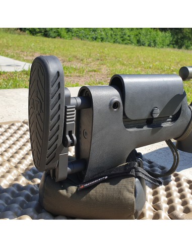 Rubber recoil pad ATI X1 reducing recoil impact