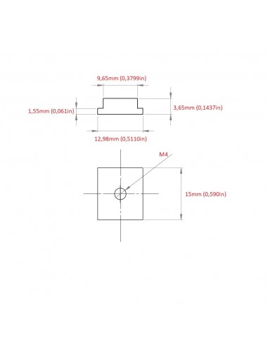 Replacement screws with UIT plate for rail