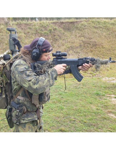 Weaver mounting on SA 58 (vz.58) with stock in...