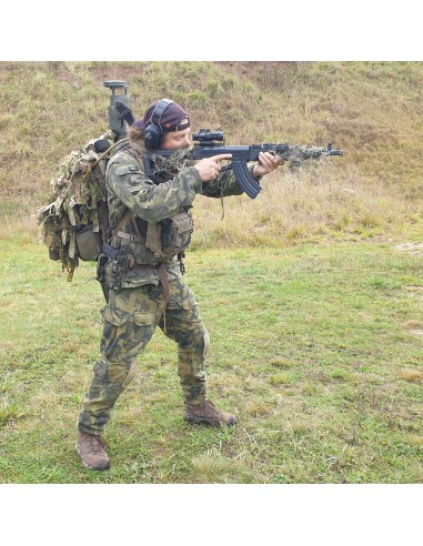 Weaver mounting on SA 58 (vz.58) with stock in...