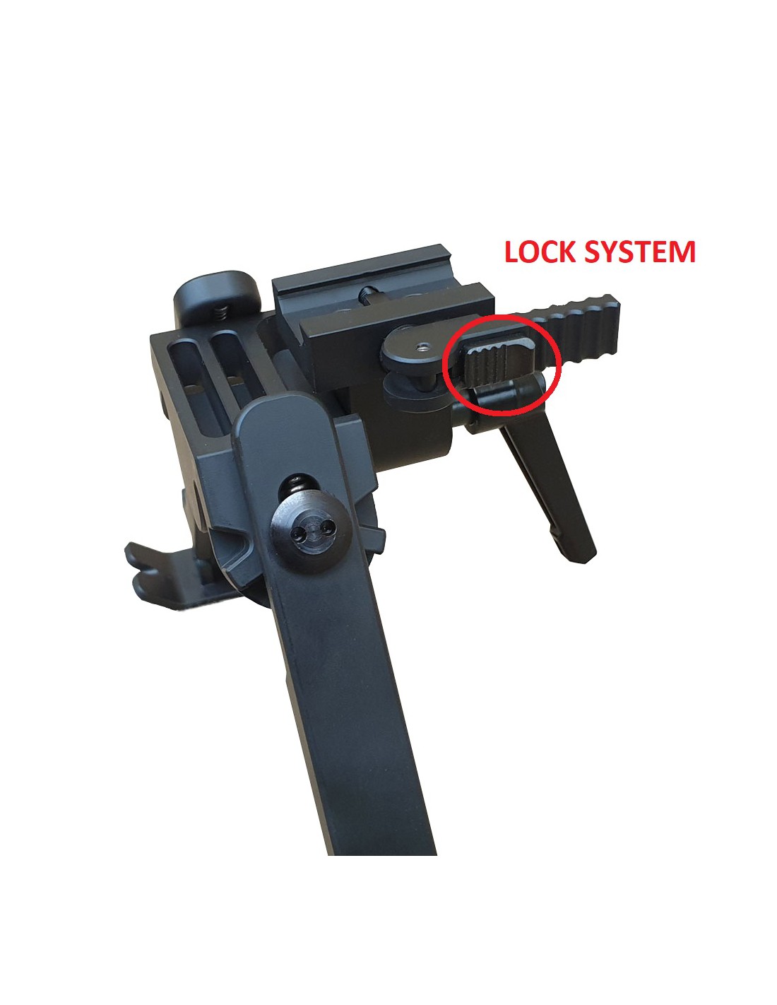 Bipod TACTICAL TK3 LOCK system (WEAVER)